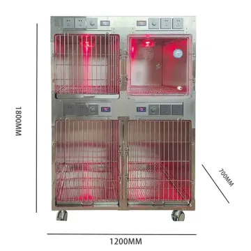 Stainless Steel Pet ICU Cage