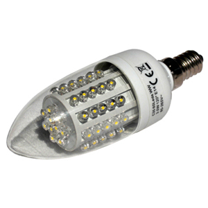 C35 E14 60Leds LED เทียนหลอดไฟ
