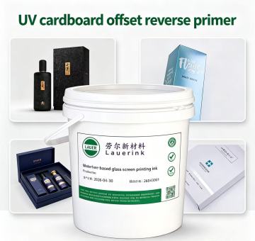 Apprêt inversé UV offset pour boîte en carton