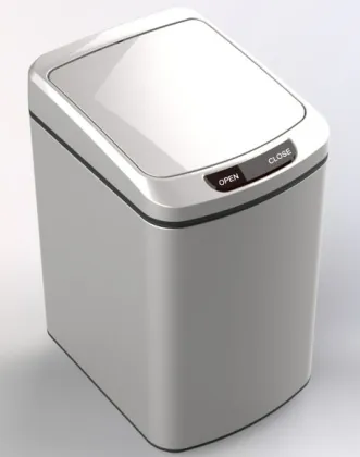 Smart Sensor Dustbin for Auto Electronics