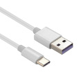 Carga rápida de cable de datos USB a tipo C