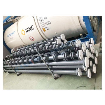 Сталёвая труба з укладышам з PTFE PFA ETFE ECTFE