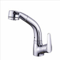 Chrome Brass Pull Down extender pull out Mixer with Spout Kitchen faucet