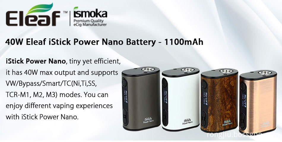Eleaf Istick Power Nano 40w Tc Kit 1100mah Reviews ISmoka Eleaf IStick Power  Nano 40W 1100mAh Bronzová Australia Eleaf Istick Power Nano 40w Tc Kit  1100mah Amazon