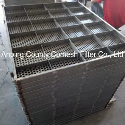 Punched Metal Wire Mesh Drying Electronics Trays