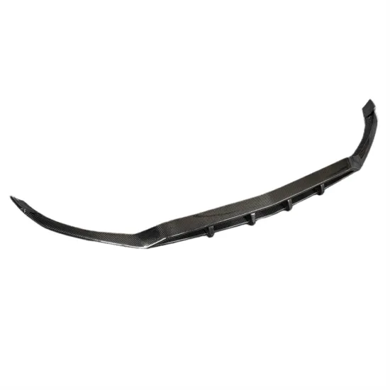 Used for 20+ Mercedes Benz X253 GLC300 350 genuine carbon fiber B-style car front bumper lip front lip body kit