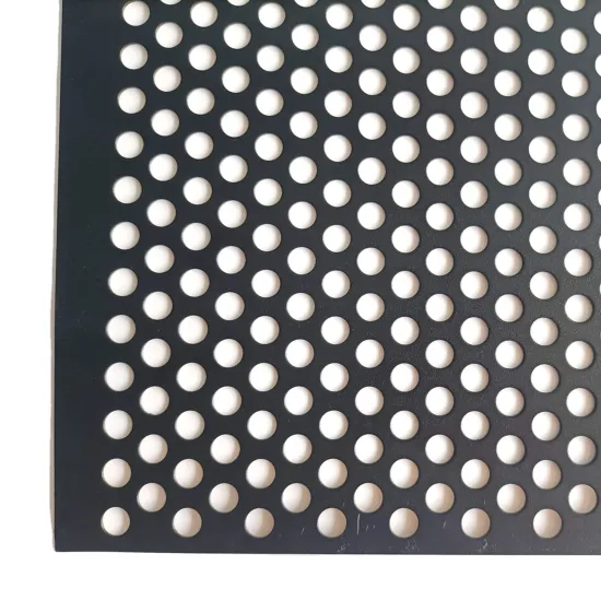 Round Hole Powder Coated Perforated Metal Sheets