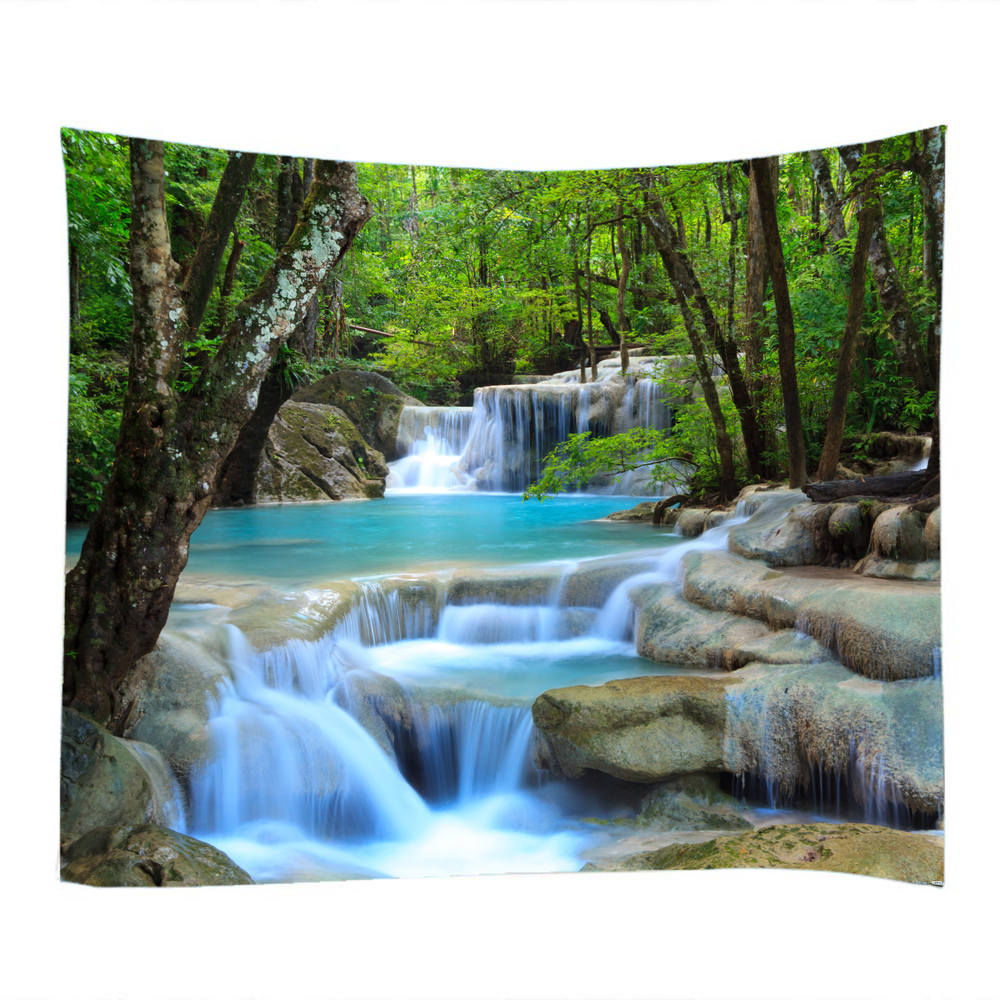 Forest Scenery Door Curtain tapestry17 (5)