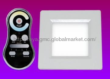 11x11cm Dimmable LED bảng điều khiển đèn với RF điều khiển
