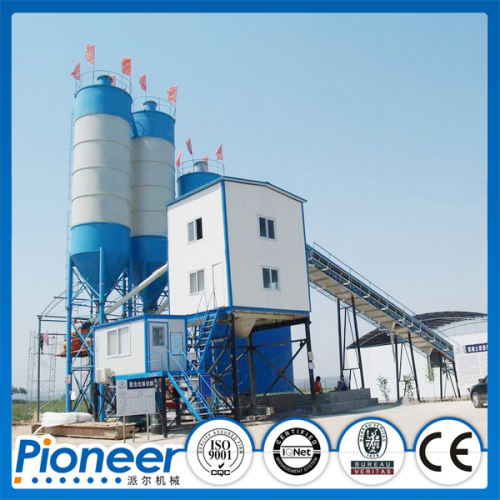 Popular building mixing plant HZS60 concrete batching plant with low price