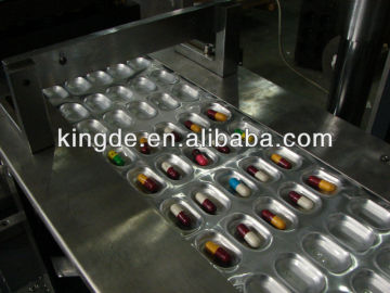 Fully automatic small aluminium packing machine for capsule/tablet/pill