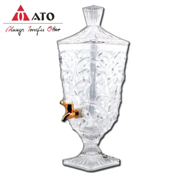 3000ML Volume Juice Glass Drink Beverage Dispenser