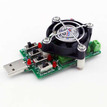 Adjustable 15-in-1 USB Load Resistor & Electronic Discharge Tester