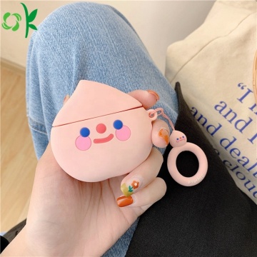 Silicone Wireless Earphone Case Cover Cute Fruit Shape