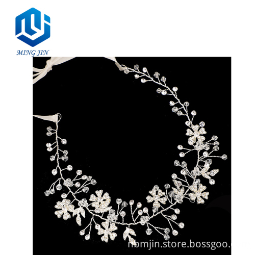 Fashion Hair Jewelry, Brass Crystal Hair Jewelry,