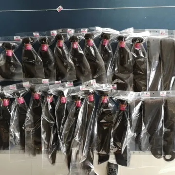 Wholesale 100% Human Hair Bundles Extension Raw  Brazilian Virgin Human Cuticle Aligned Hair Weave Bundles with Closure Vendor