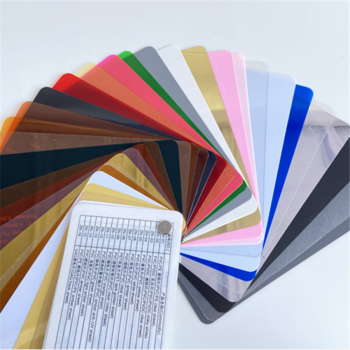 Transparent plastic pvc sheet for printing