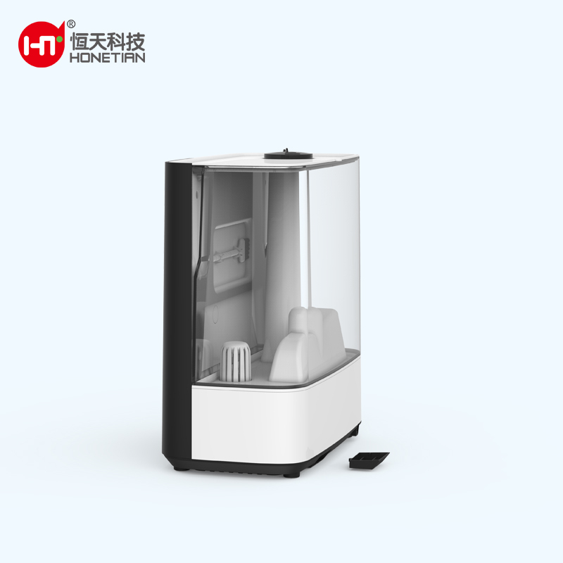 HONETIAN warm mist or cool mist negative ion 12 timer 5L capacity wifi control custom colors indoor plastics hybrid humidifier
