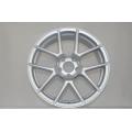 3 pièces Forgoge Wheel White Car Wheel Rims