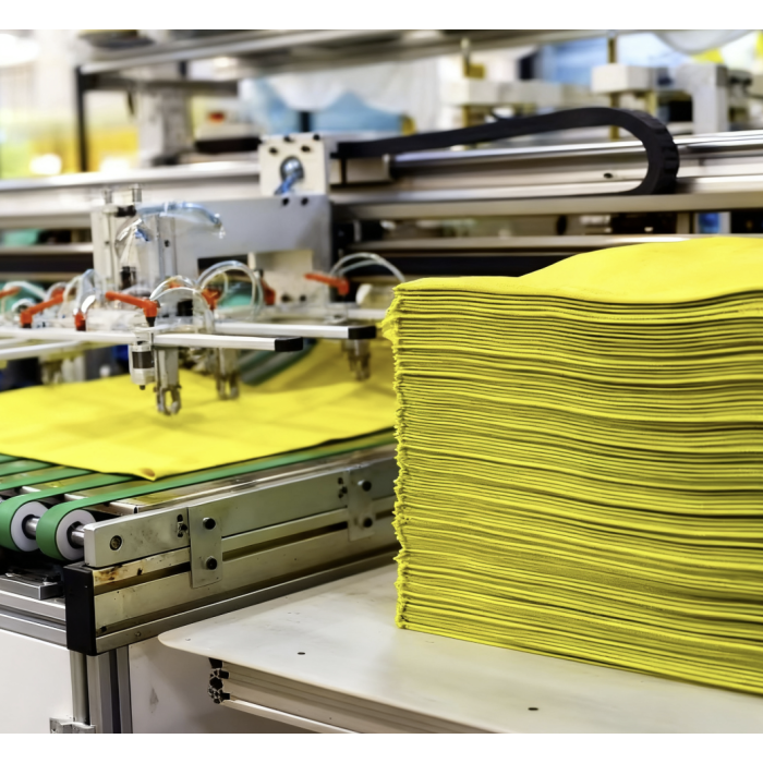 تجهیزات ساخت حوله میکروفیبر کنترل شده PLC