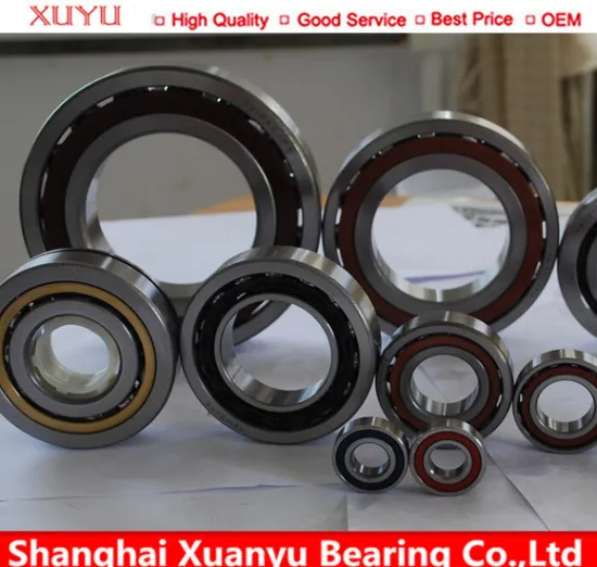 angular Contact Ball bearing ball bearing angular contact ball bearings Chrome steel and low noise anguar contact ball bearing