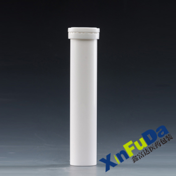 Plastic effervescent tablets tubes