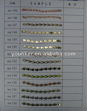 2013 New design brass decoration chain used for jewelry, garmnt, handbag