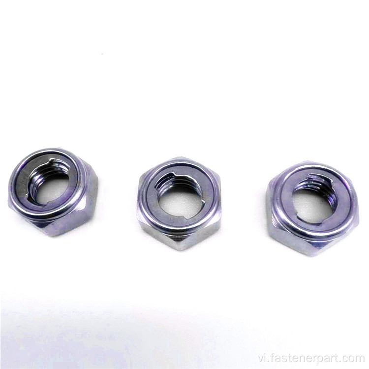 Kích thước tiêu chuẩn Kim loại Fingerboard Lock Nuts Self Wheel