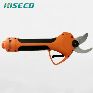 100-240V AC Hiseed Electric Gardening Scissors 35mm Pruning Shear for Tree Branch Cutting
