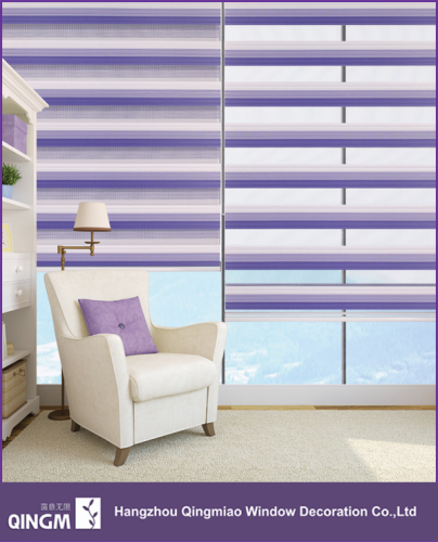 Day And Night Colourful Fabric For Nice Look Bedroom Window Blind