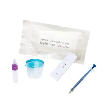 Disposable Male Rapid Diagnostic Sperm Count Test Kits for home used