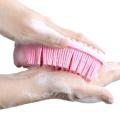 Brosse de douche en silicone antibactérien exfoliant