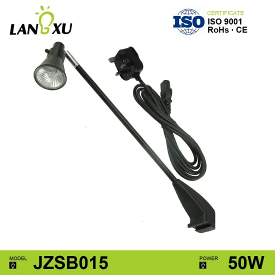220V 50W MR16 Roll Up Stand Arm Lamp: Halogen Banner Spot Light