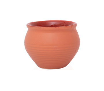 Customized Handmade Terracotta Clay Tea Cups - Glossy Glazed, Food Safe, Rustic Charm