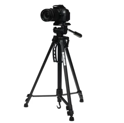 145 cm WF-3530 Aluminum Camera & Phone Tripod for Cellphones and Other Brands
