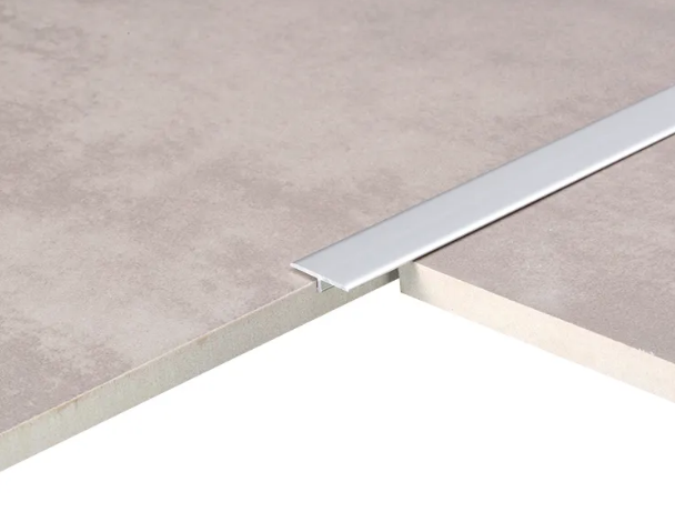 Aluminum T Shaped tile trim decorative corners profile