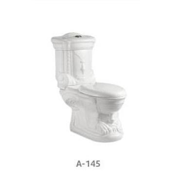 pendant  two-piece toilet bowl seats