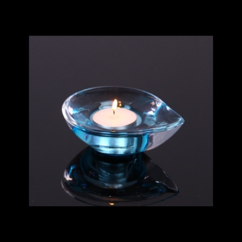 Tealight a forma di cuore in vetro