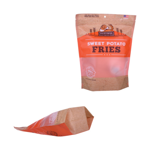 Reclosable plastic Slider Zipper Bags for pet food package