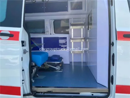 ward-type ambulance with medical vehicle