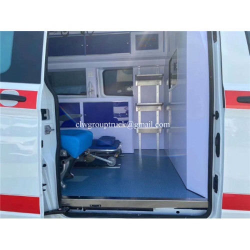 ward-type ambulance with medical vehicle