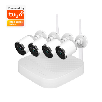 Sistema CCTV wireless H.265 1080p NVR 2MP