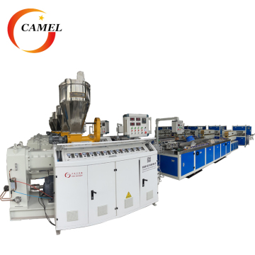 PVC Wood Door Frame Production Line and WPC Profile Making Machine