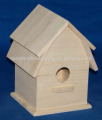 jaulas para mascotas sin terminar mininature birdhouse de madera al por mayor