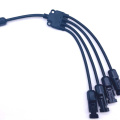 PV MC4 Cable de conexión Paralelo Conjunto 4 Clips Quick