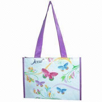 Shopping Bag, Measures 35 x 10 x 25cm, with 2 Nylon Webbing Handles