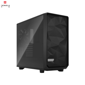 Black Powder Coating Full PC Tower Case Enclosure