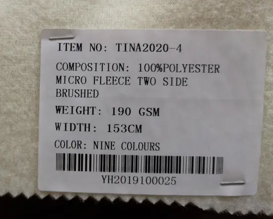 Two Side Brush Fabrics