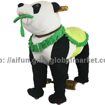 Bamboo Panda toys, riding toy boxes