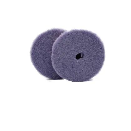 Purple Foamed Wool Buffing Pad - 6 Inch Wool Cutting Pad for Car Polish